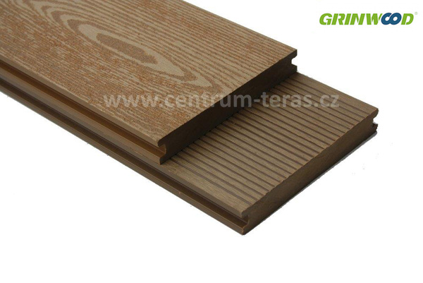 Terasové prkno MASSIVE Teak 2,2m