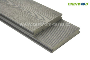 Terasové prkno MASSIVE Stone grey 2,2m